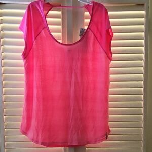 Women's Pink Breast Cancer Awareness Top By Under Armour